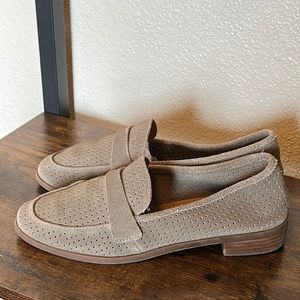 Lucky Brand Perforated Slip-ons